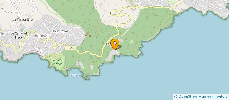 localisation de l'entreprise EURL BATI G à CAVALAIRE-SUR-MER