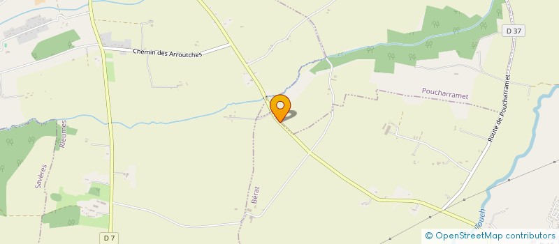 localisation de l'entreprise EURL BATI MAR  POUCHARRAMET
