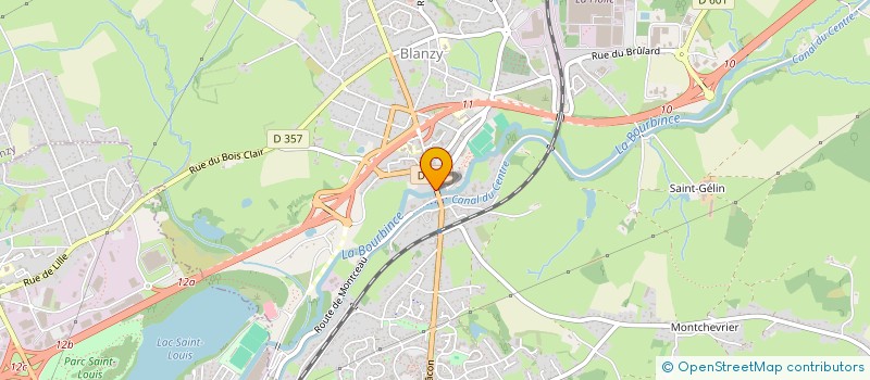 localisation de l'entreprise EURL BATI MIRAY  BLANZY