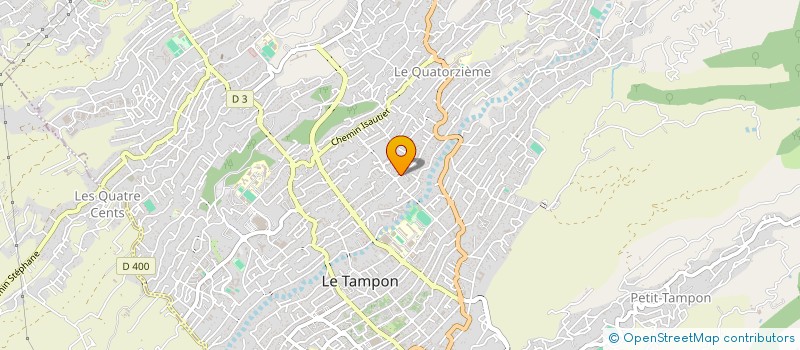 localisation de l'entreprise EURL BATI MODERNE à LE TAMPON