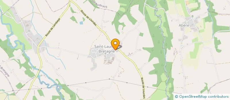 localisation de l'entreprise EURL BATI PLATRERIE  SAINT-LAURENT-BRETAGNE