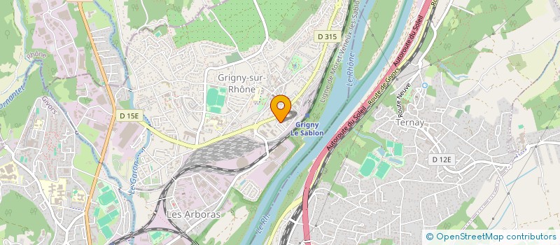 localisation de l'entreprise EURL BATI PRO à GRIGNY