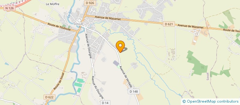 localisation de l'entreprise EURL BATIGEN  SOUAL