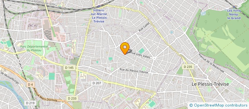 localisation de l'entreprise EURL BATISERVICES à CHAMPIGNY-SUR-MARNE