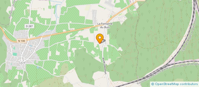 localisation de l'entreprise EURL BATISOFT CONSEIL  SAZE