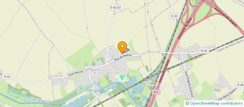 localisation de l'entreprise EURL BATISSEUR 345  FAMPOUX