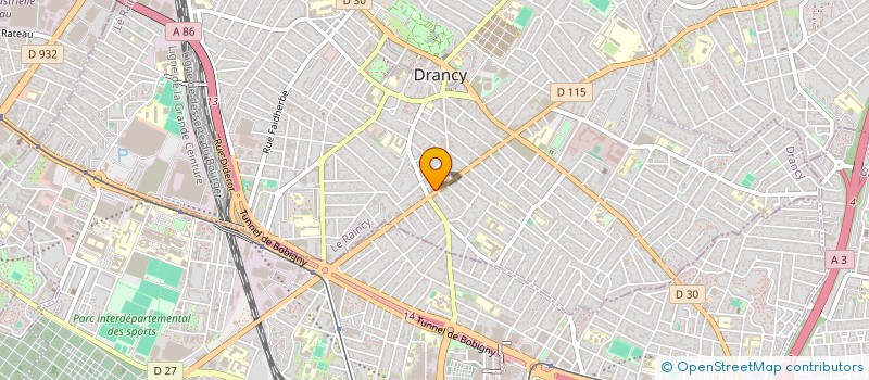 localisation de l'entreprise EURL BAUMANN à DRANCY