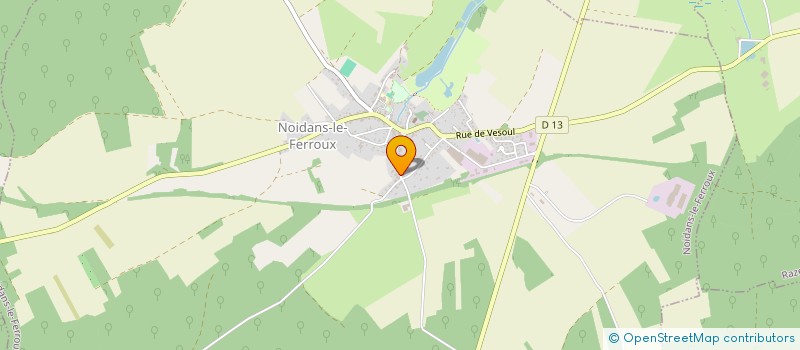 localisation de l'entreprise EURL BBTC  NOIDANS-LE-FERROUX