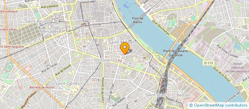 localisation de l'entreprise EURL BCP à BORDEAUX