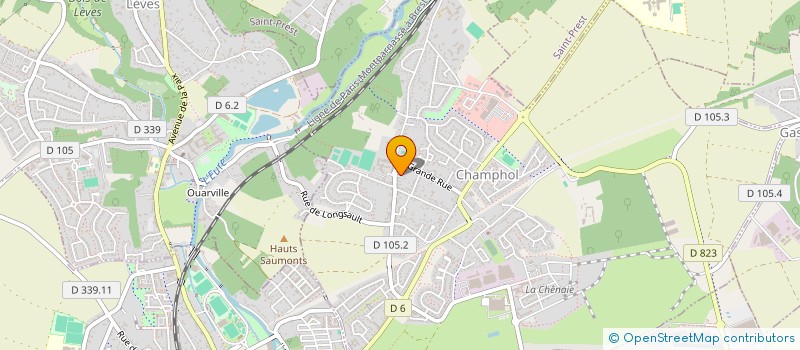 localisation de l'entreprise EURL BDCM à CHAMPHOL