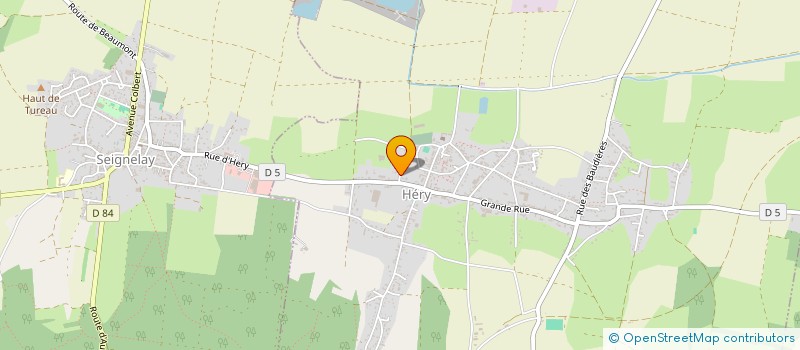 localisation de l'entreprise EURL BE UN ETRE  HERY