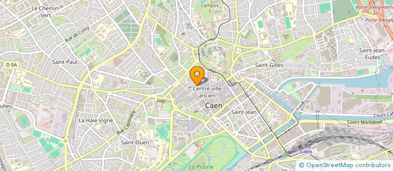 localisation de l'entreprise EURL BEA à CAEN