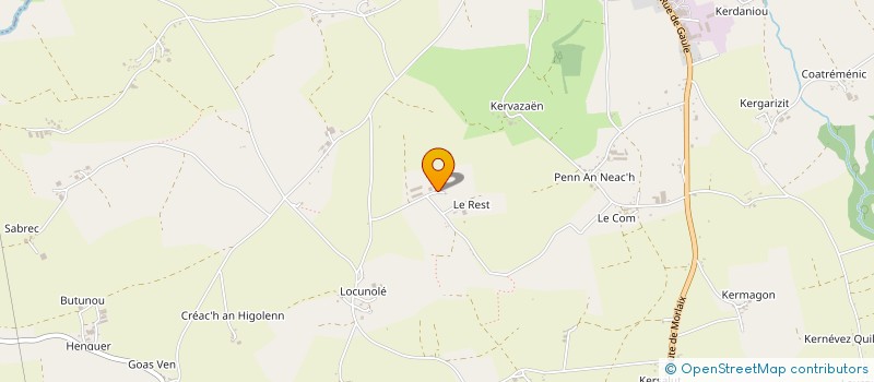 localisation de l'entreprise EURL BEAL  COLLOREC