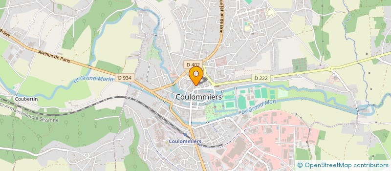 localisation de l'entreprise EURL BEAURELEC à COULOMMIERS