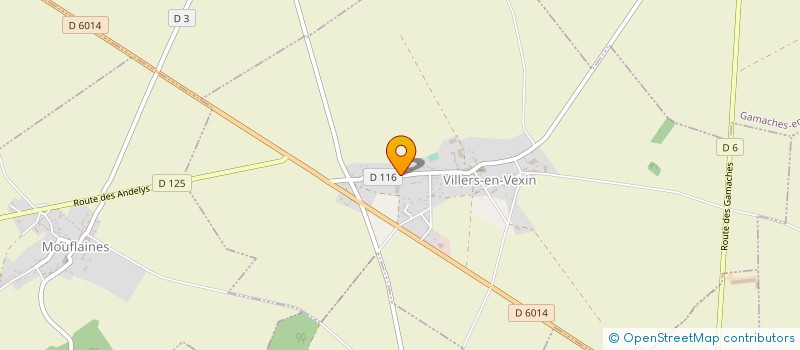 localisation de l'entreprise EURL BEAUTE ZEN-LES SOINS DE MAUD à VILLERS-EN-VEXIN