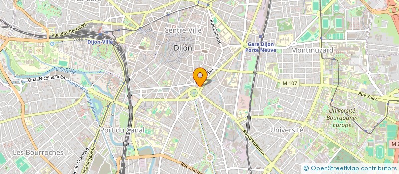 localisation de l'entreprise EURL BECOME YOU à DIJON
