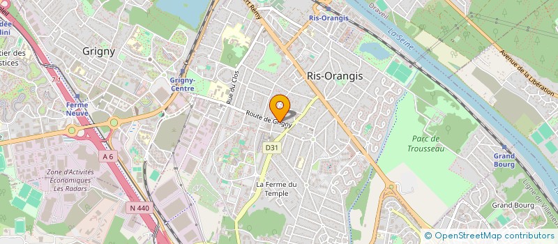 localisation de l'entreprise EURL BEDULHO  RIS-ORANGIS