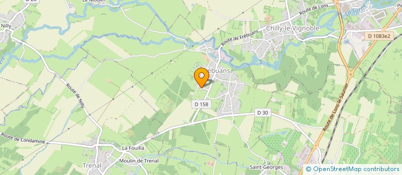 localisation de l'entreprise EURL BEGGIATO NICOLAS  FREBUANS