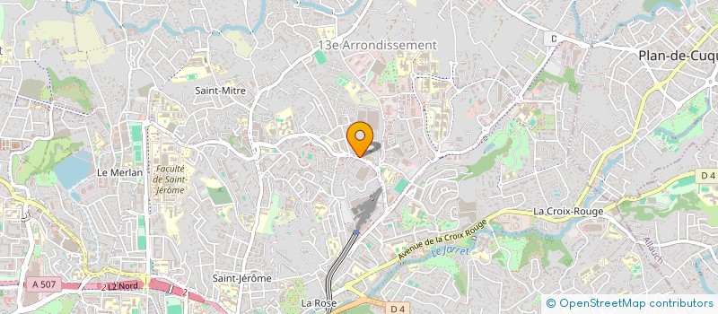 localisation de l'entreprise EURL BEKKIS à MARSEILLE