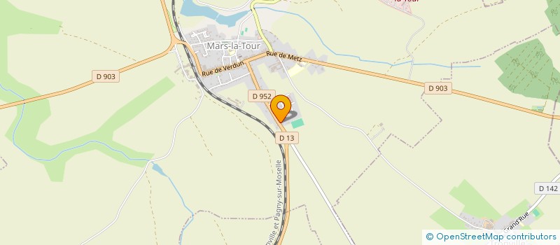 localisation de l'entreprise EURL BEL LOR  MARS-LA-TOUR