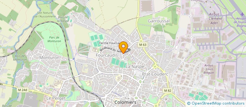 localisation de l'entreprise EURL BELAID à COLOMIERS