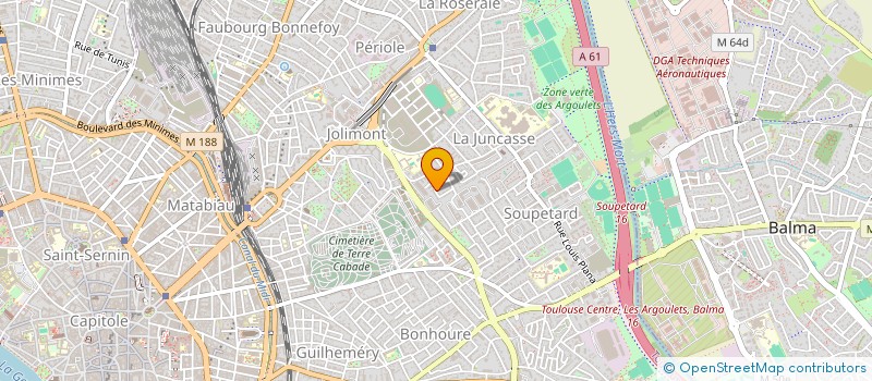 localisation de l'entreprise EURL BELLONCLE à TOULOUSE