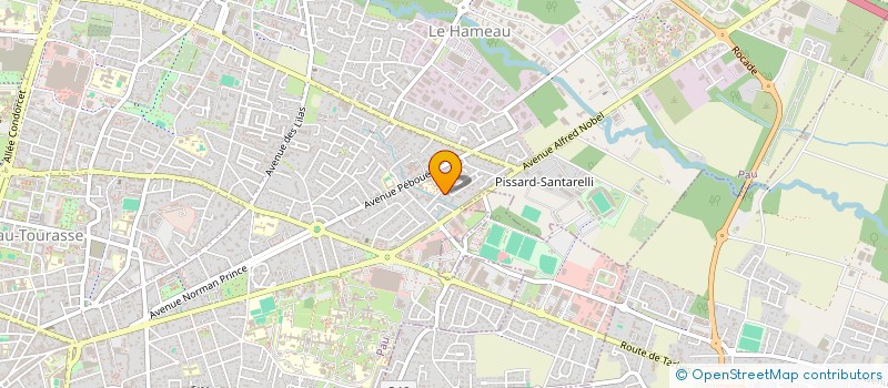 localisation de l'entreprise EURL BELLUGA à PAU