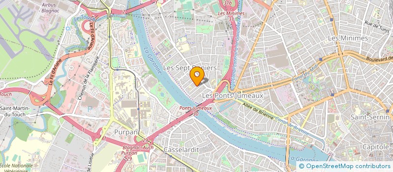 localisation de l'entreprise EURL BELMONTE à TOULOUSE