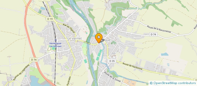 localisation de l'entreprise EURL BELYCAR à VENERQUE