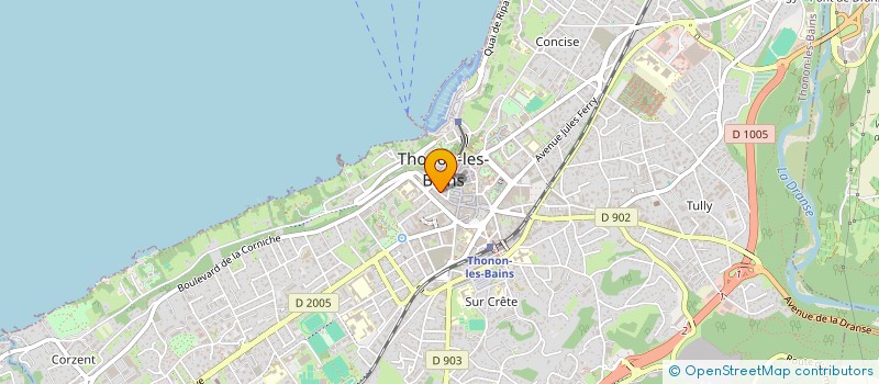 localisation de l'entreprise EURL BENARROUDJ à THONON-LES-BAINS