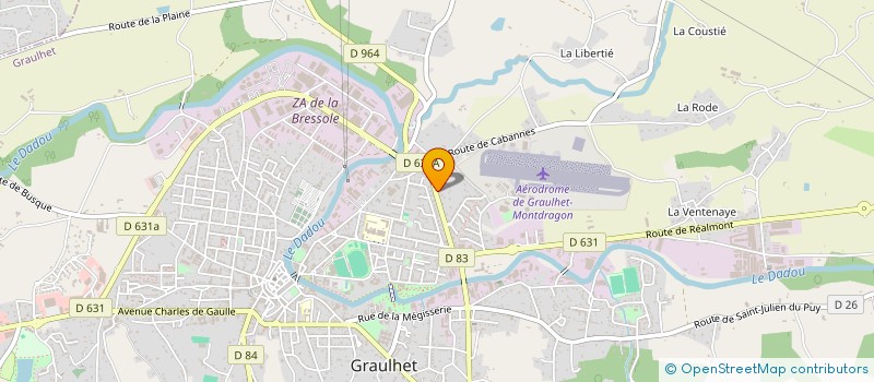 localisation de l'entreprise EURL BENAZEL à GRAULHET