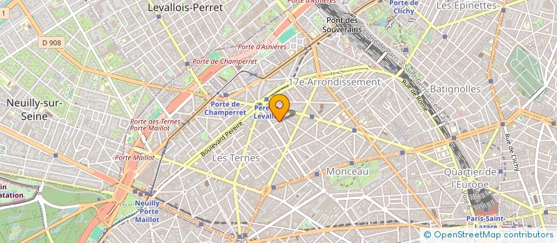 localisation de l'entreprise EURL BENJAMIN  PARIS