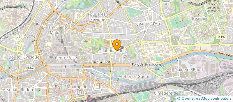 localisation de l'entreprise EURL BENOIT TANGUY à RENNES