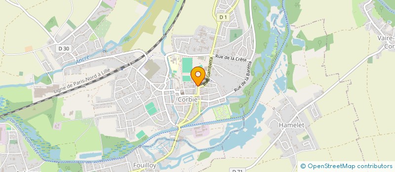localisation de l'entreprise EURL BERNARD TERNAUX  FOUILLOY