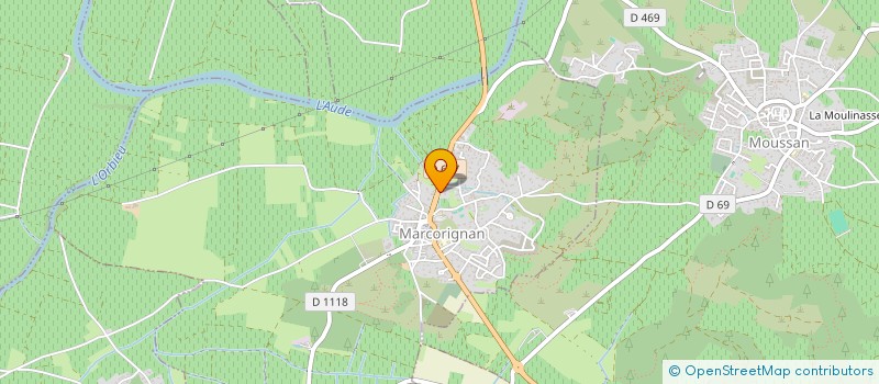 localisation de l'entreprise EURL BERNARDI à SAINT-MARCEL-SUR-AUDE