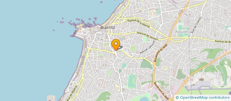 localisation de l'entreprise EURL BERRETEROT à BIARRITZ