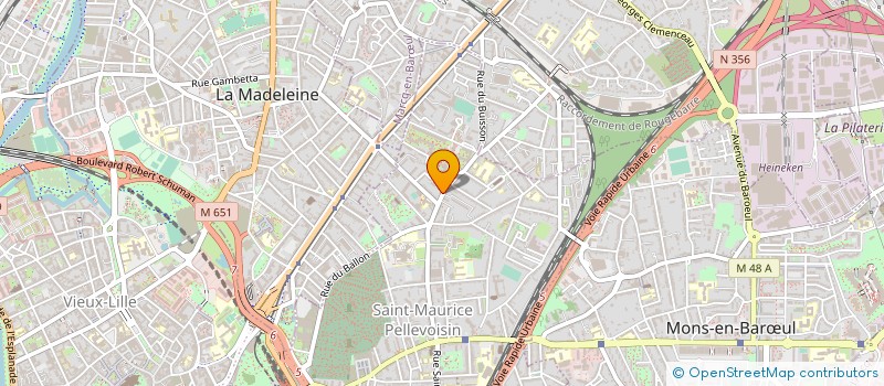 localisation de l'entreprise EURL BERTRAND à LILLE