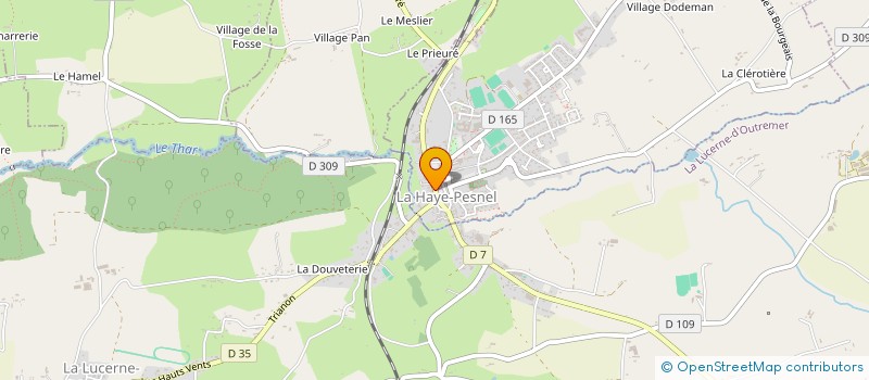 localisation de l'entreprise EURL BESNIER AUDREY  ESCOVILLE