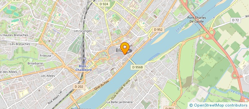 localisation de l'entreprise EURL BEUVELET  BLOIS