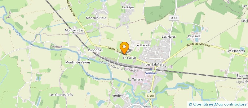 localisation de l'entreprise EURL BFMS à VONNAS