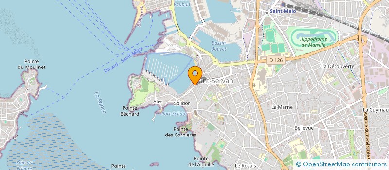 localisation de l'entreprise EURL BIARD à SAINT-MALO