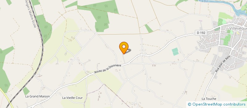 localisation de l'entreprise EURL BIDET MARYVONNE à LOIRE-AUTHION