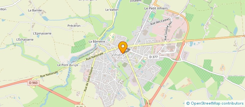 localisation de l'entreprise EURL BIEN AURELIEN à LYS-HAUT-LAYON