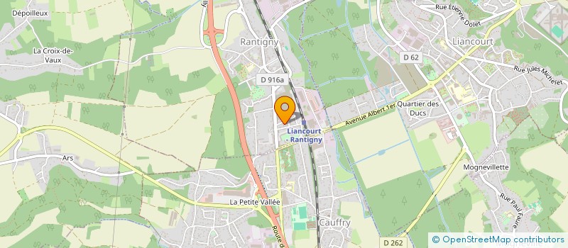 localisation de l'entreprise EURL BIET  RANTIGNY