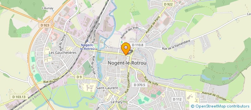 localisation de l'entreprise EURL BIJOUTERIE RIVIERE à NOGENT-LE-ROTROU