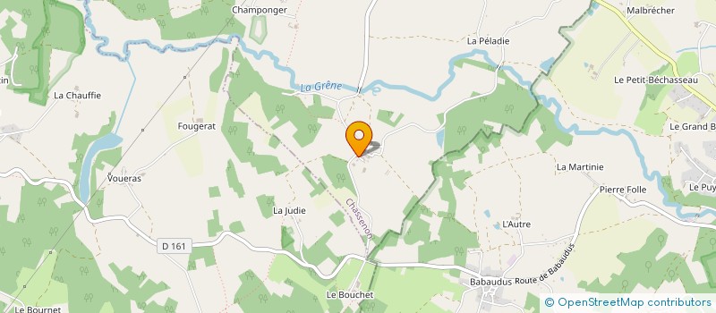 localisation de l'entreprise EURL BILLEAU à CHASSENON