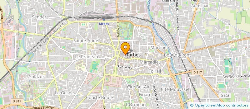 localisation de l'entreprise EURL BLEU CITRON  TARBES