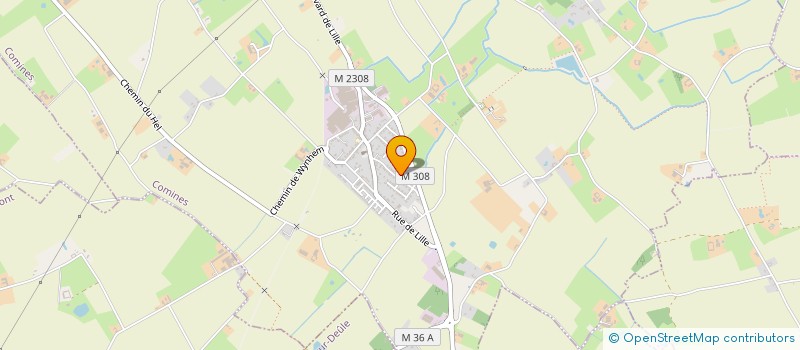 localisation de l'entreprise EURL BLIP & CO  COMINES