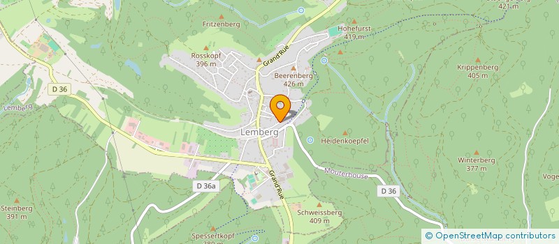 localisation de l'entreprise EURL BLITZ  LEMBERG