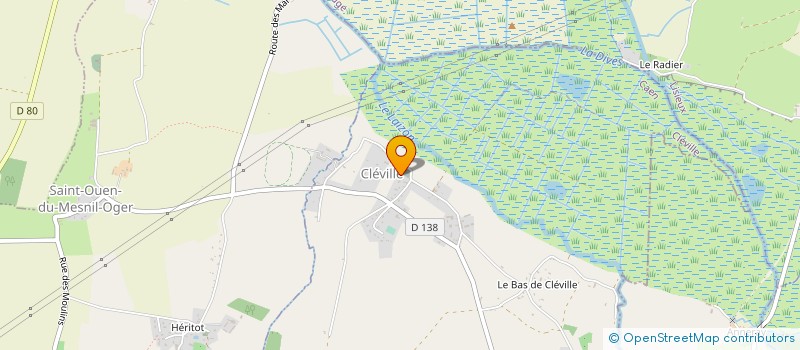 localisation de l'entreprise EURL BLOT-UMHAUER  CLEVILLE